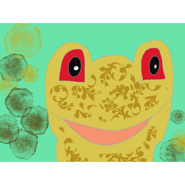 Yellow pattern frog Thumbnail
